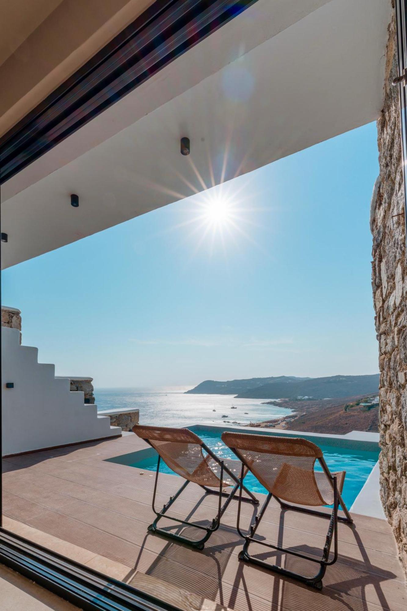 Luxury House With Private Pool At Elia Beach Mykonos Town Exterior photo